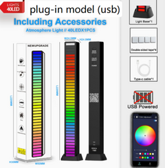 RGB Sound Control Music Pickup Light