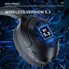 Wireless V5.3 Gaming Headset with HiFi Stereo Sound