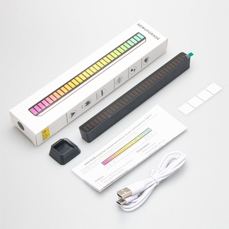 RGB Sound Control Music Pickup Light