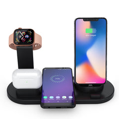 4-in-1 Wireless Charger for Apple Devices and Holder