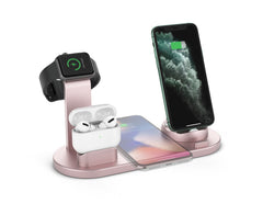 4-in-1 Wireless Charger for Apple Devices and Holder