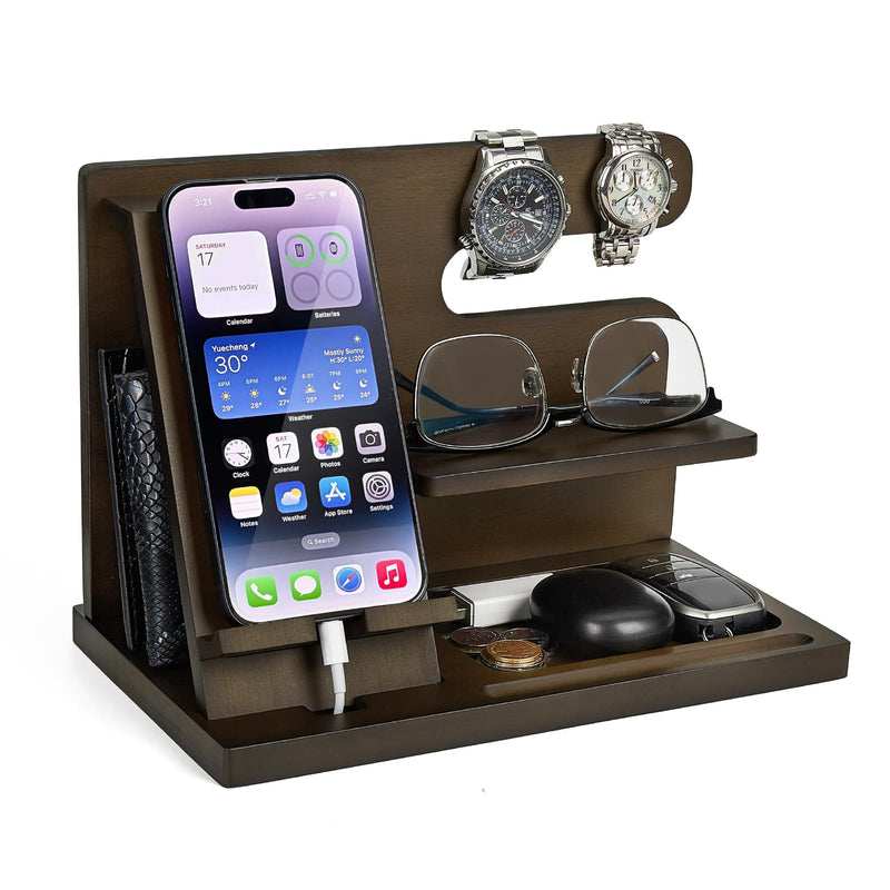 Wooden Phone Docking Station