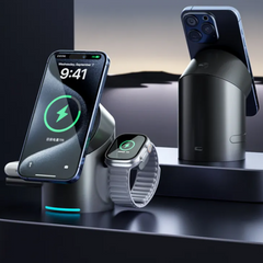 Magnetic 3-in-1 Wireless Charger