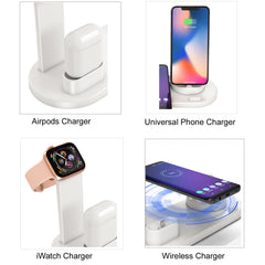 4-in-1 Wireless Charger for Apple Devices and Holder