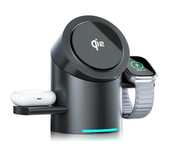 Magnetic 3-in-1 Wireless Charger
