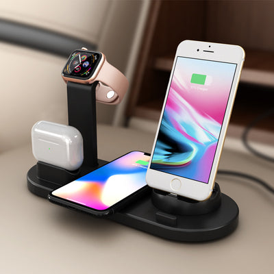 4-in-1 Wireless Charger for Apple Devices and Holder