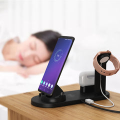 4-in-1 Wireless Charger for Apple Devices and Holder