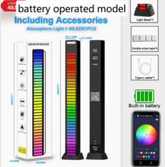 RGB Sound Control Music Pickup Light